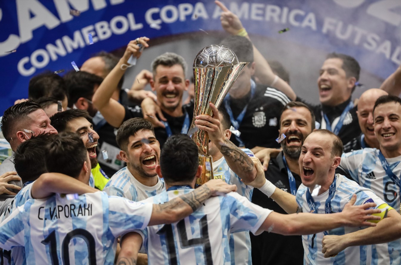 Argentina campeón de América en Futsal