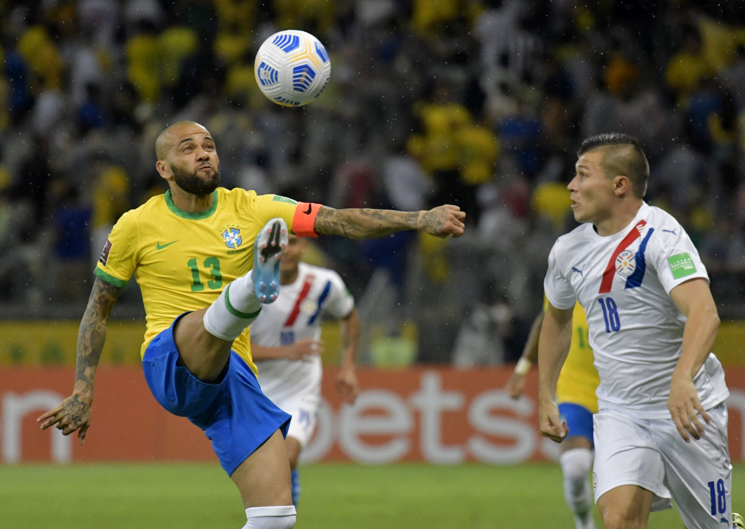 Brasil goleó a Paraguay