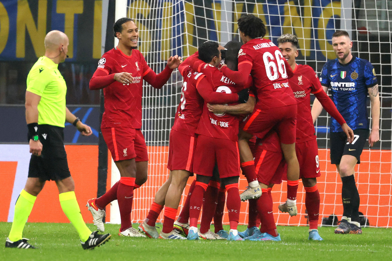Liverpool derrotó al Inter por los octavos de la Champions