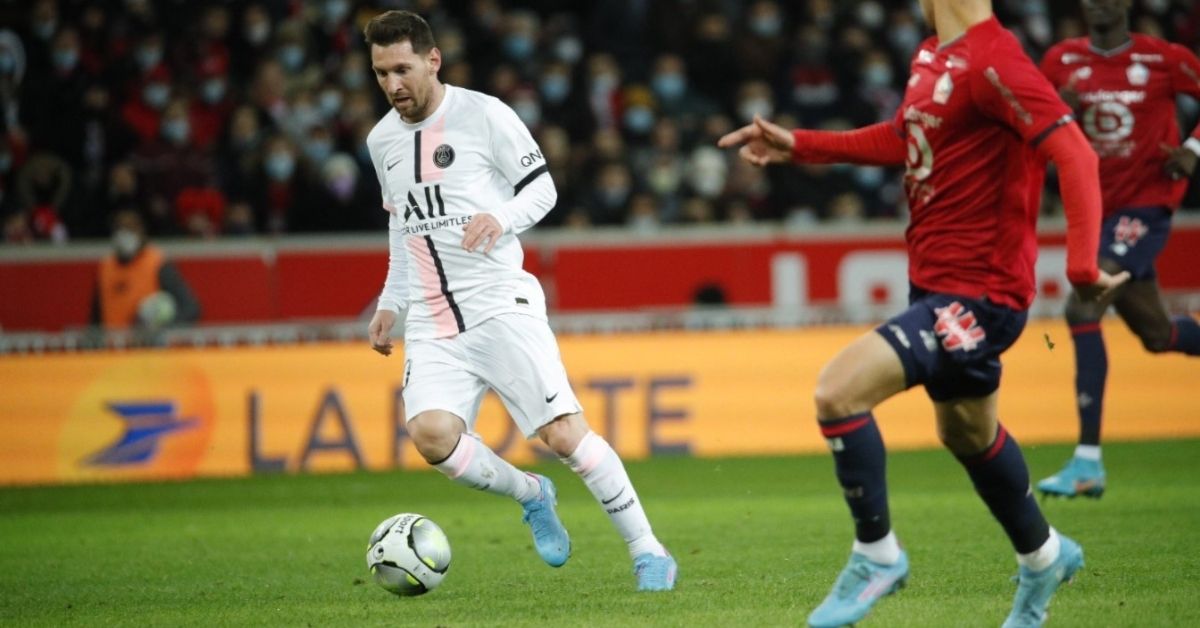 Con gol de Messi, el PSG goleó al Lille
