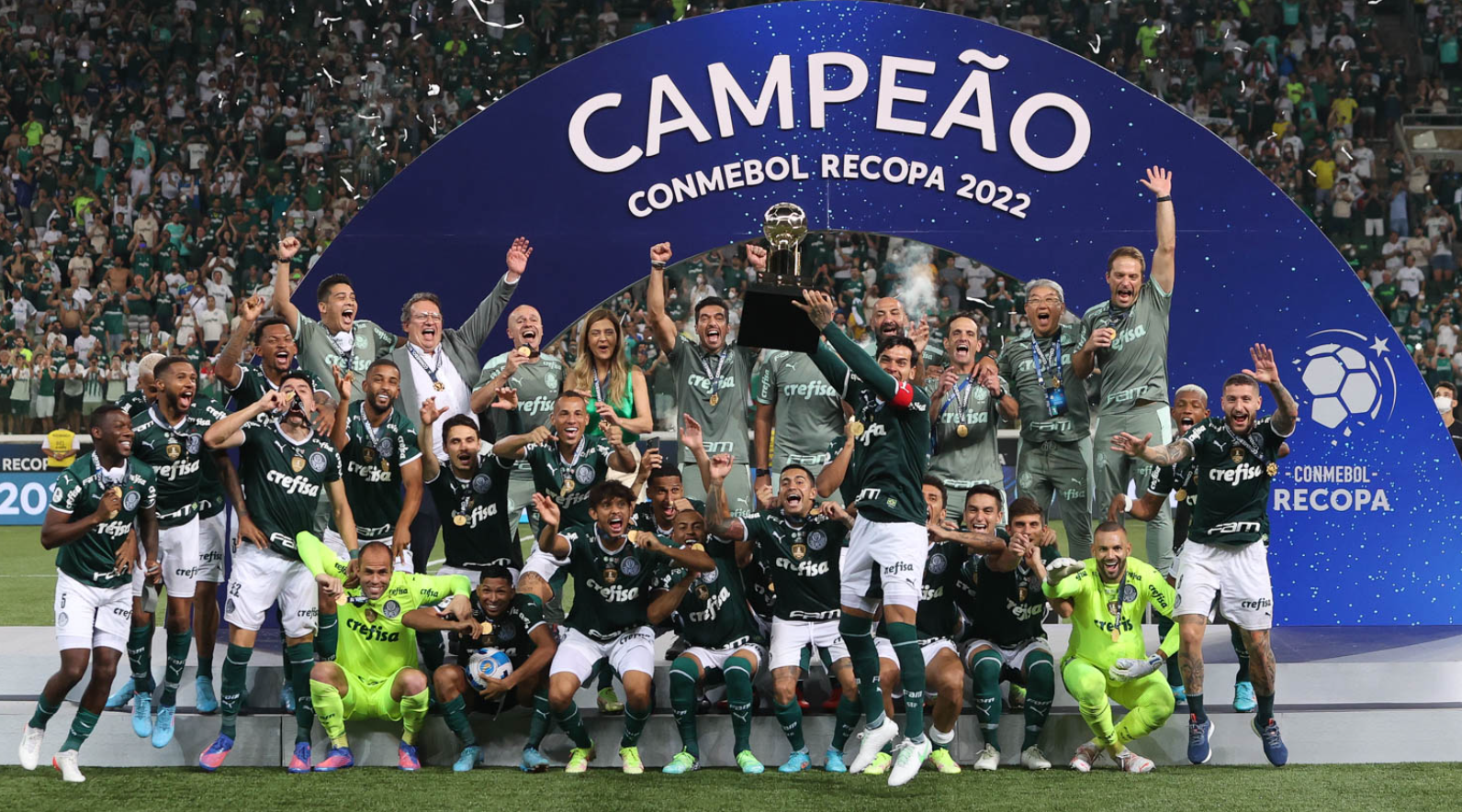 Palmeiras campeón de la Recopa Sudamericana