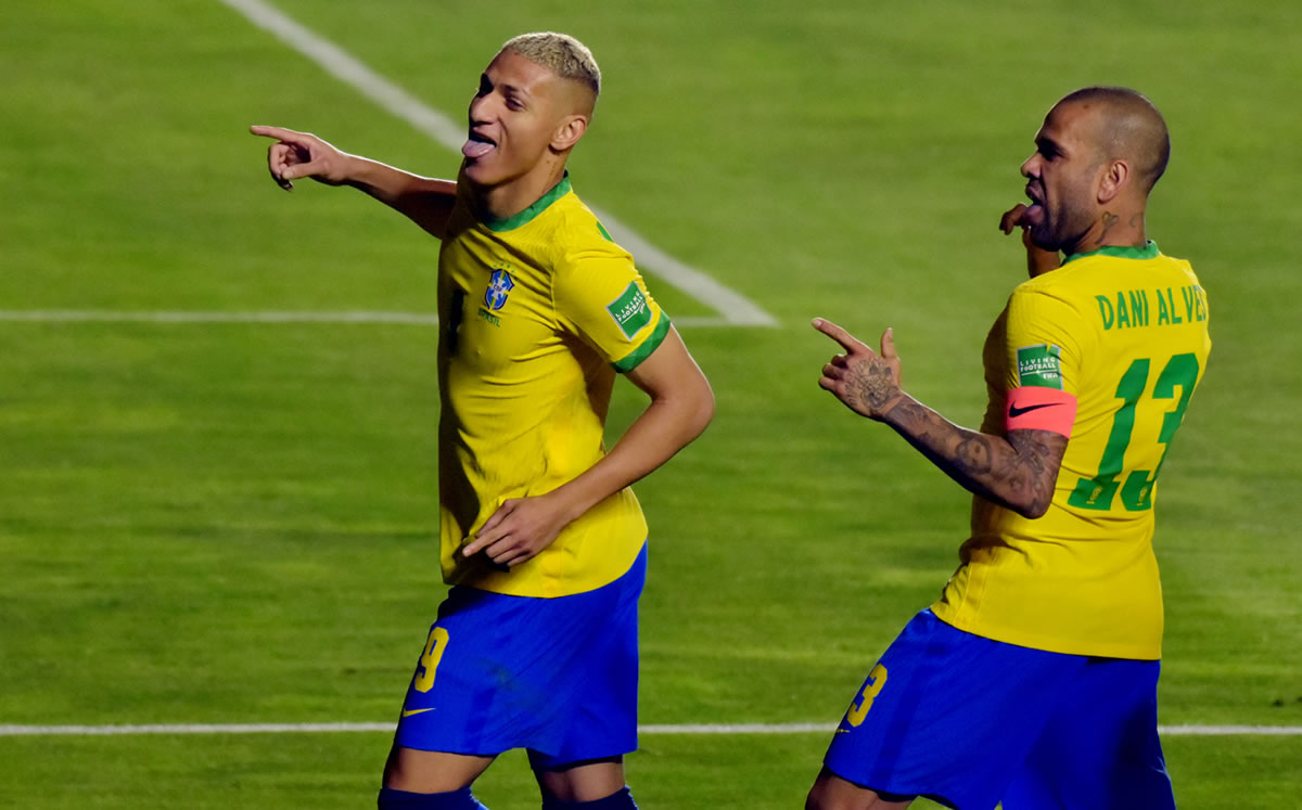 Brasil goleó a Bolivia