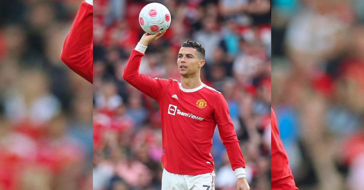 Cristiano Ronaldo le regaló la pelota y se "comió un reto" del Kun