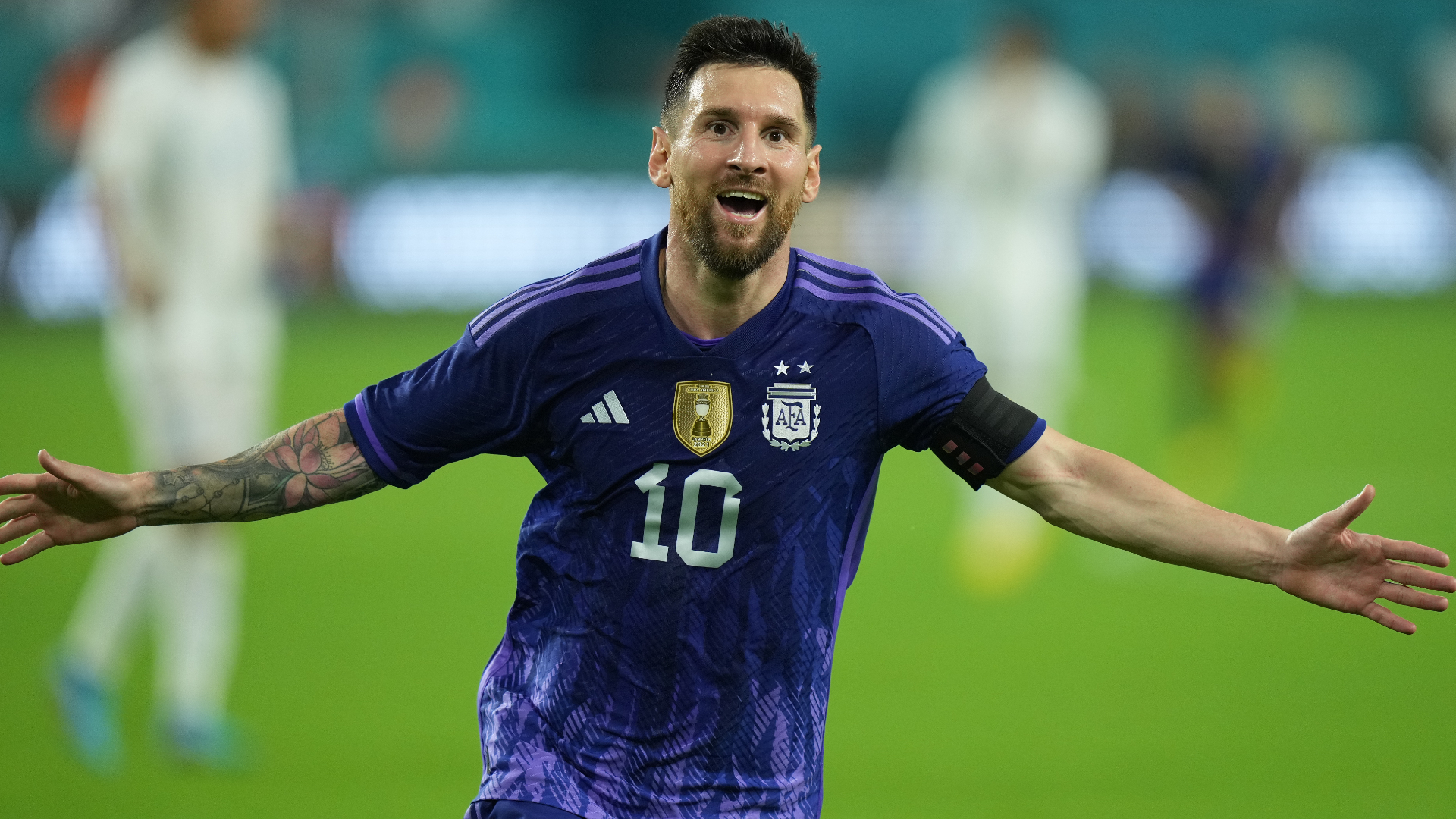 Messi está feliz: “Otra linda noche con la Selección”