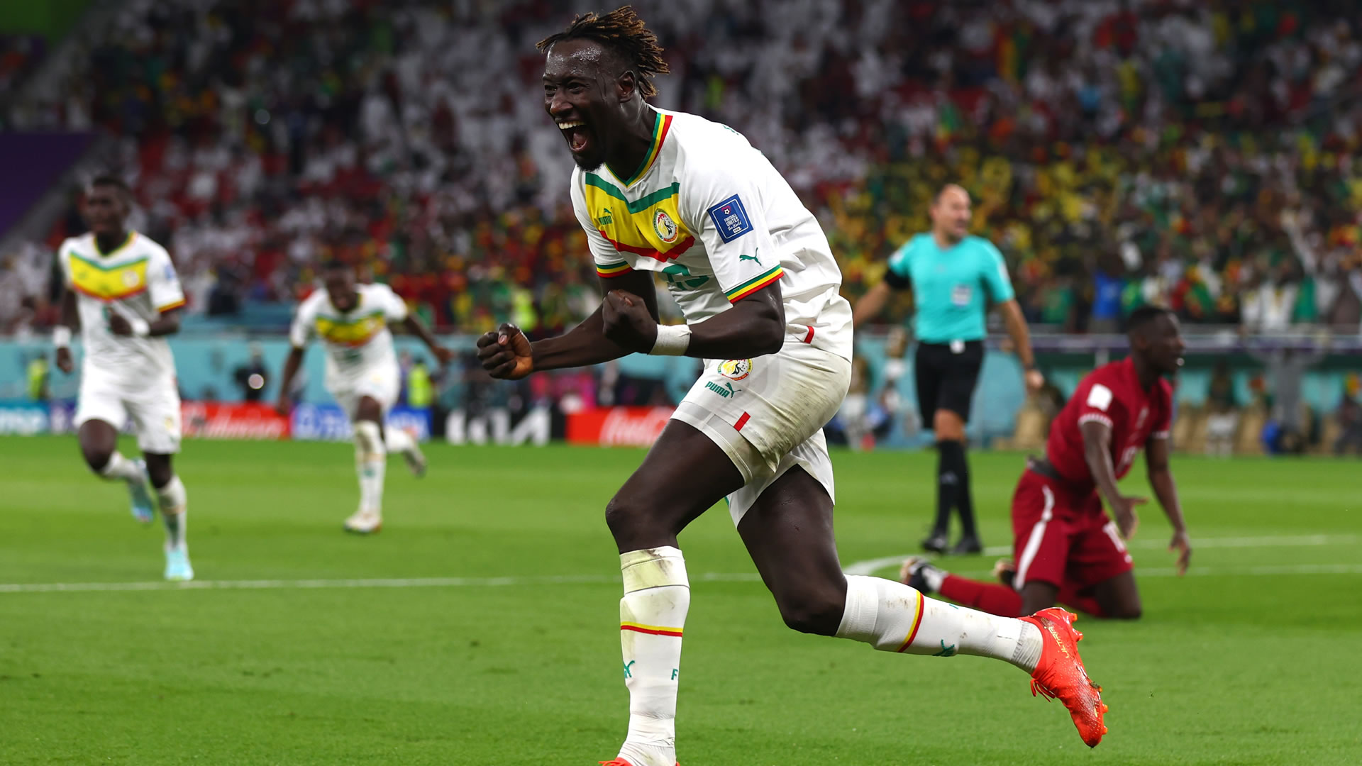 Senegal consiguió un gran triunfo ante Catar para soñar con los octavos