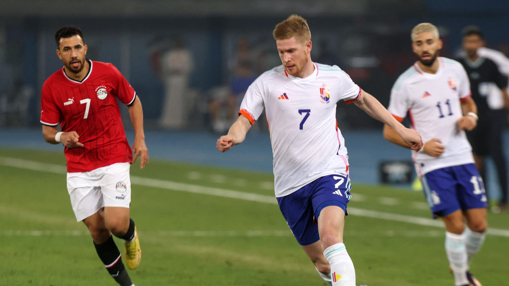 Bélgica sufrió una sorpresiva derrota con Egipto en la previa de la Copa Mundial