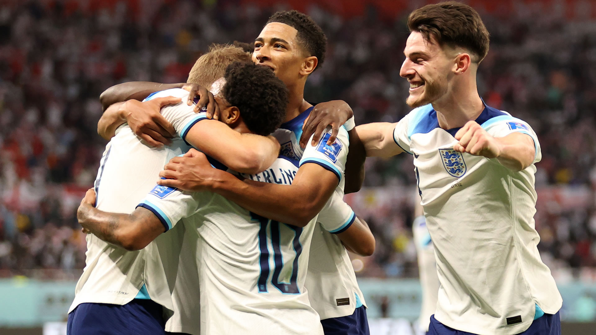 Inglaterra aplastó a Irán con una goleada que lo ilusiona en la Copa Mundial