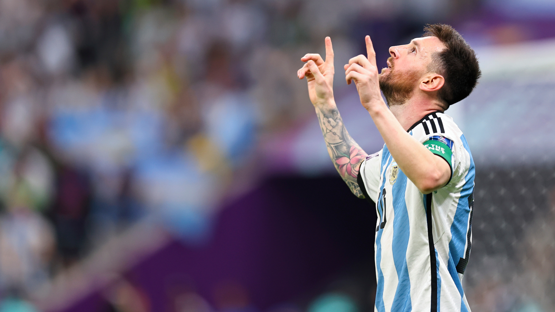 Messi iguala la talla goleadora de Maradona en Mundiales
