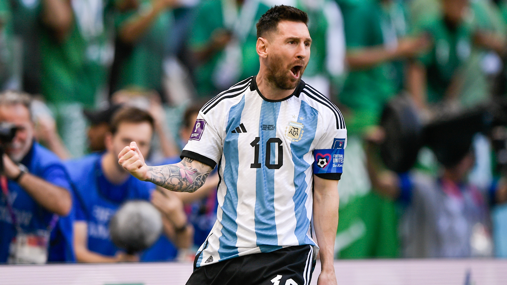 Messi, eufórico tras la victoria: “Había que ganar para acomodarnos”