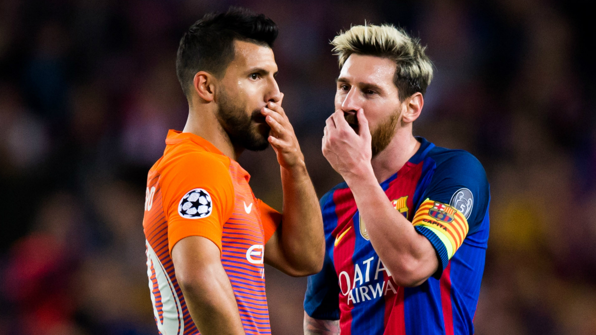 Agüero and Messi