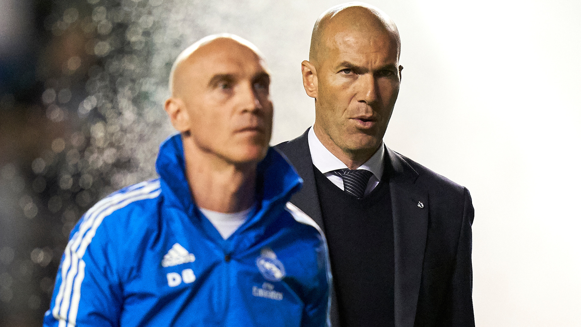 David Bettoni and Zinedine Zidane