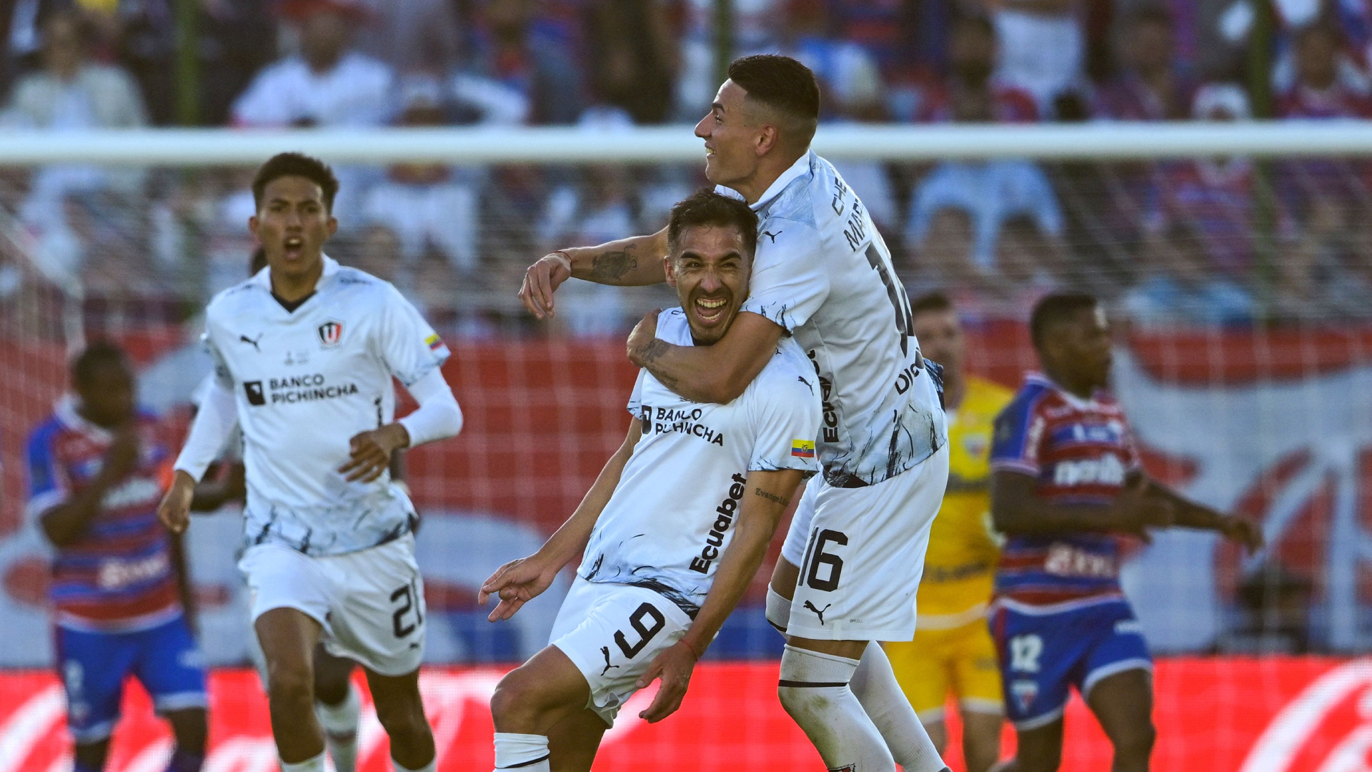 Fortaleza v Liga de Quito Copa CONMEBOL Sudamericana 10282023 (PABLO PORCIUNCULA/AFP via Getty Images)