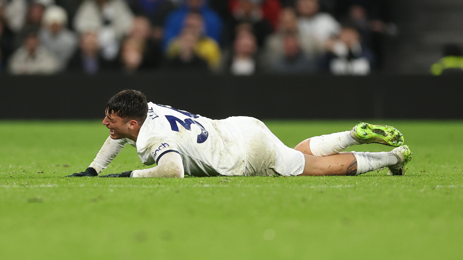 Alejo Veliz Tottenham Premier League 12312023 (Julian Finney/Getty Images)