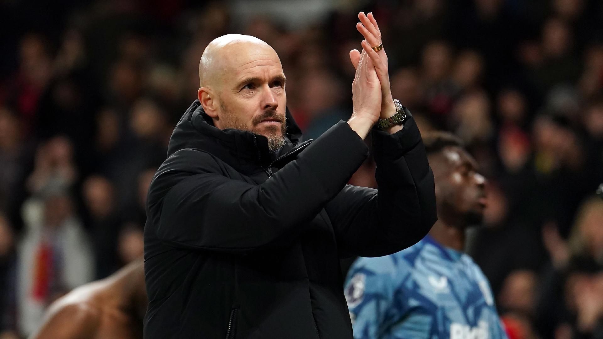 Erik ten Hag is looking forward to the return of his injured players (Martin Rickett/PA Wire)
