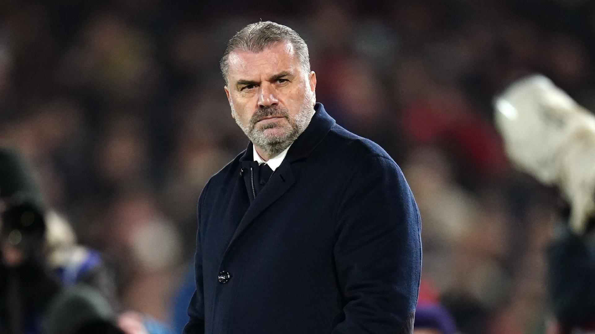 Tottenham boss Ange Postecoglou will not let his growing list of absentees frustrate him (Nick Potts/PA Wire)