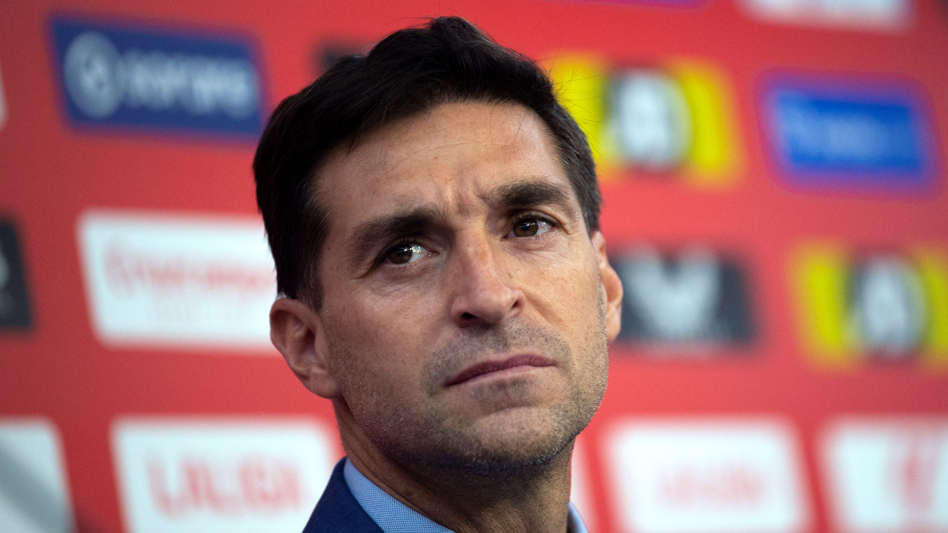 Diego Alonso Sevilla 10112023 (JORGE GUERRERO/AFP via Getty Images)