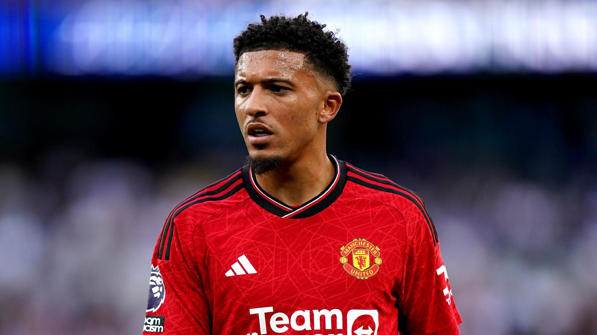 Jadon Sancho looks set to leave Manchester United in January (John Walton/PA Wire)
