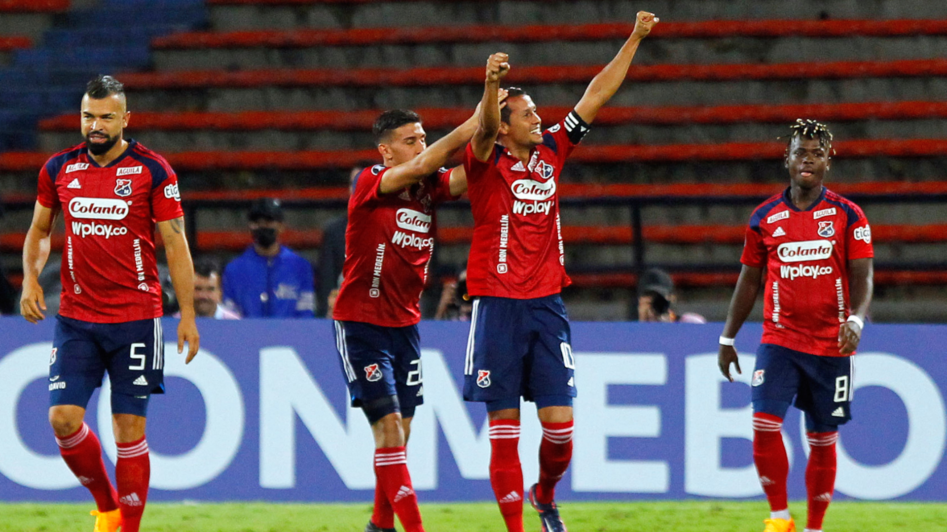 Miguel Monsalve Independiente Medellin Metropolitanos Copa Libertadores 05032023 (FREDY BUILES/AFP via Getty Images)