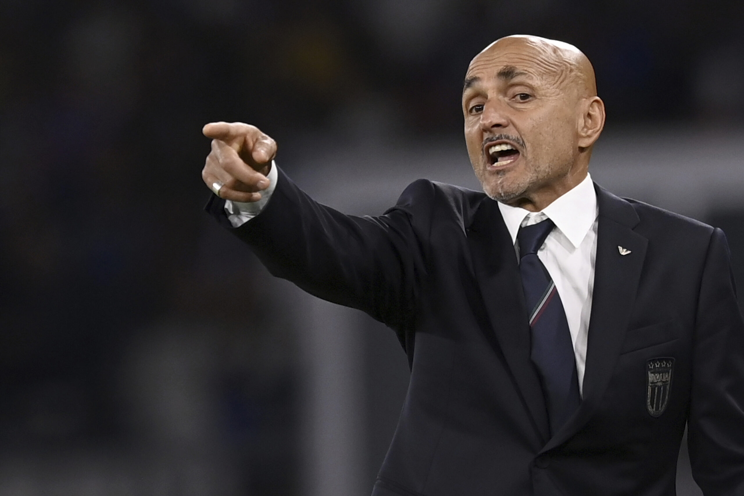 Italy boss Luciano Spalletti will be hoping to guide the Azzurri to the Euros next summer (Fabio Ferrari/AP)