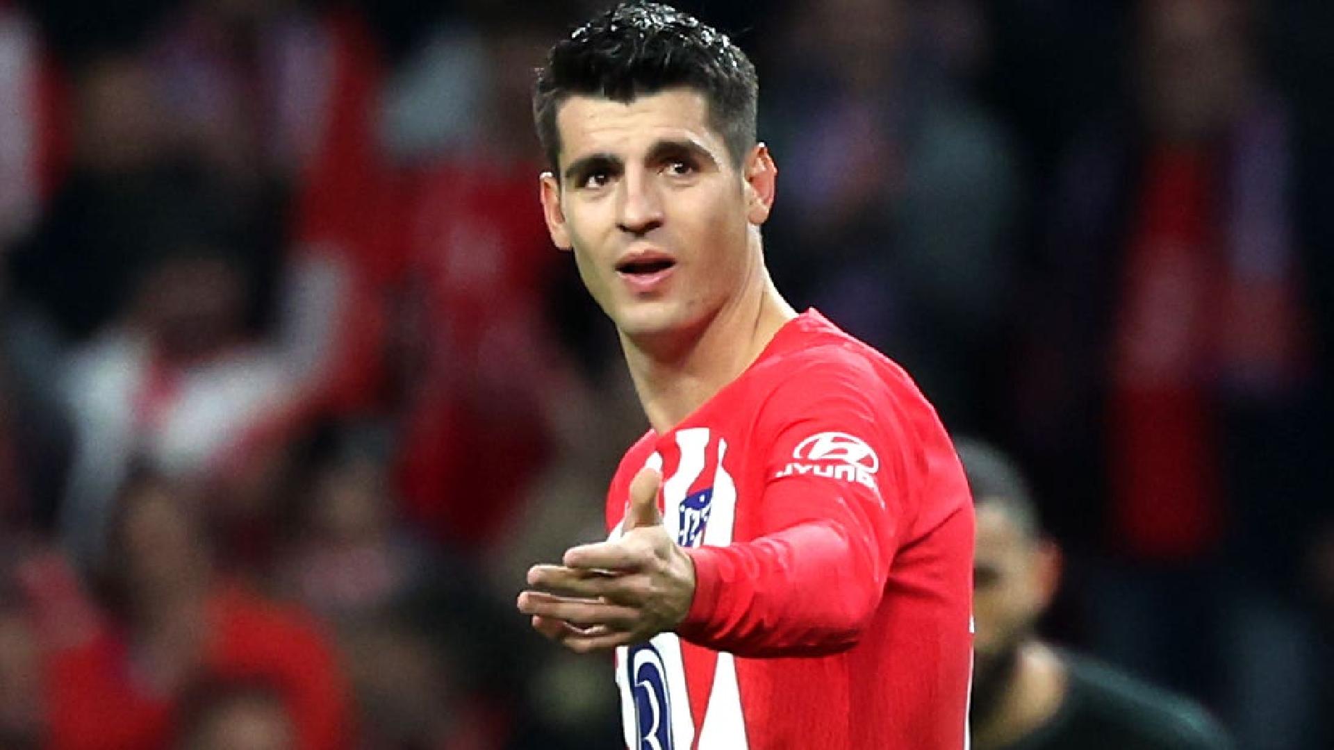 Alvaro Morata scored a hat-trick but Atletico Madrid lost (Isabel Infantes/PA Wire)