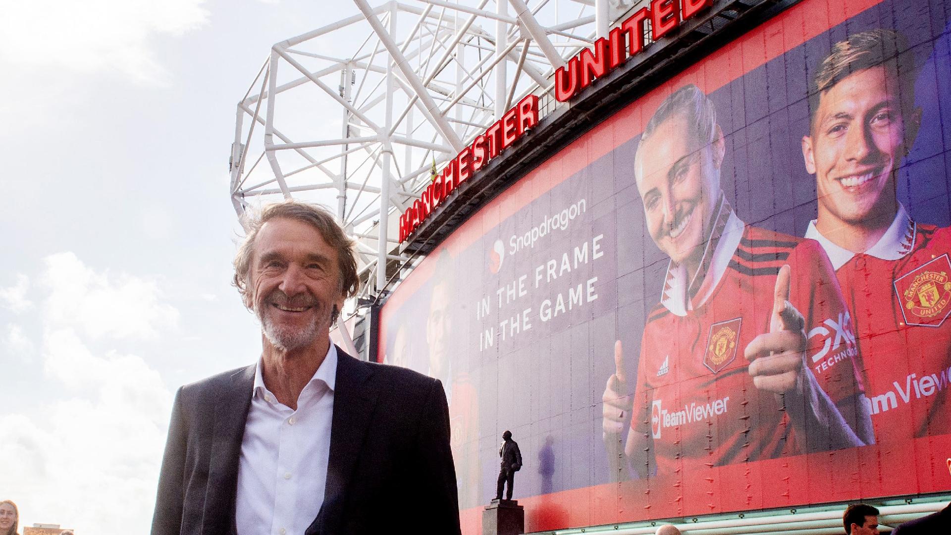Sir Jim Ratcliffe has warned against making marquee signings in the transfer market (Peter Byrne/PA Wire)