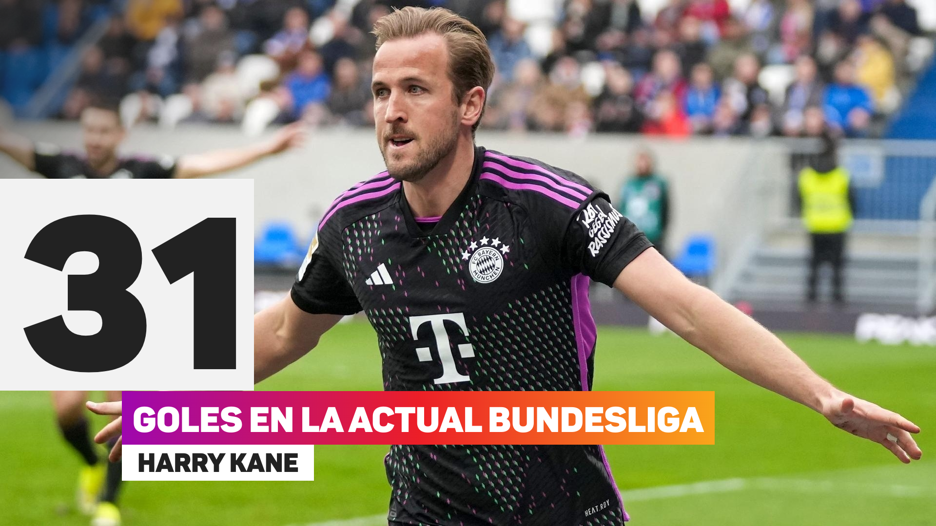 Harry Kane Bundesliga stat (Opta)