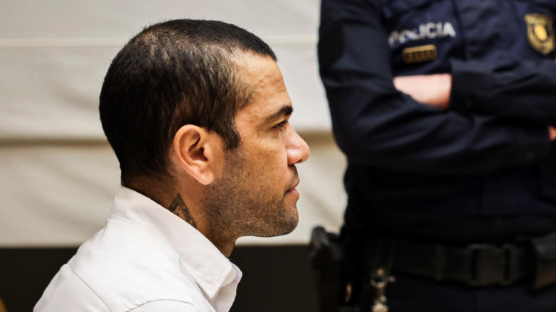 Dani Alves in court (Jordi Borras/AP)