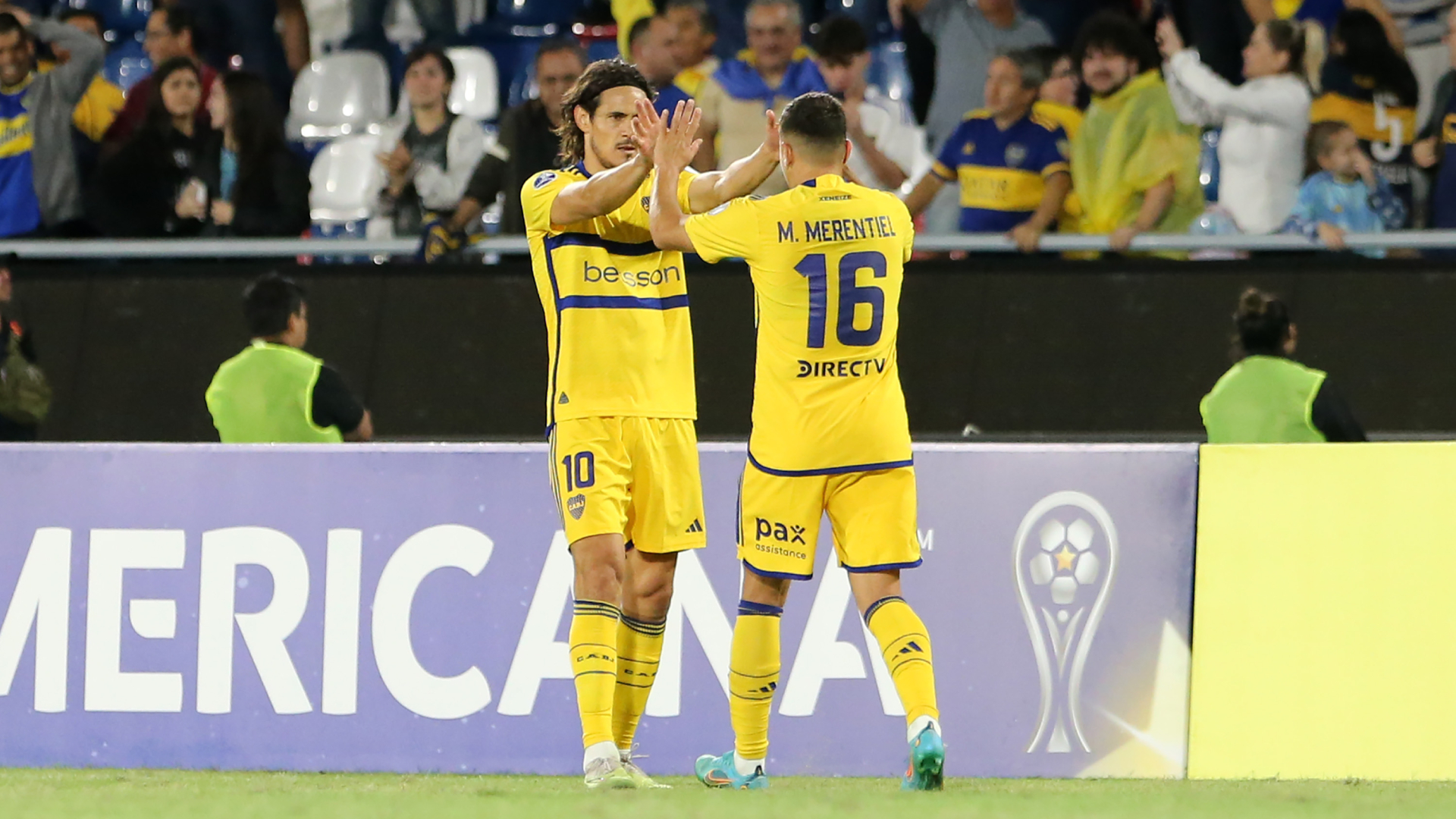 Edinson Cavani Sportivo Trinidense v Boca Juniors Copa CONMEBOL Sudamericana 05082024 (Christian Alvarenga/Getty Images)