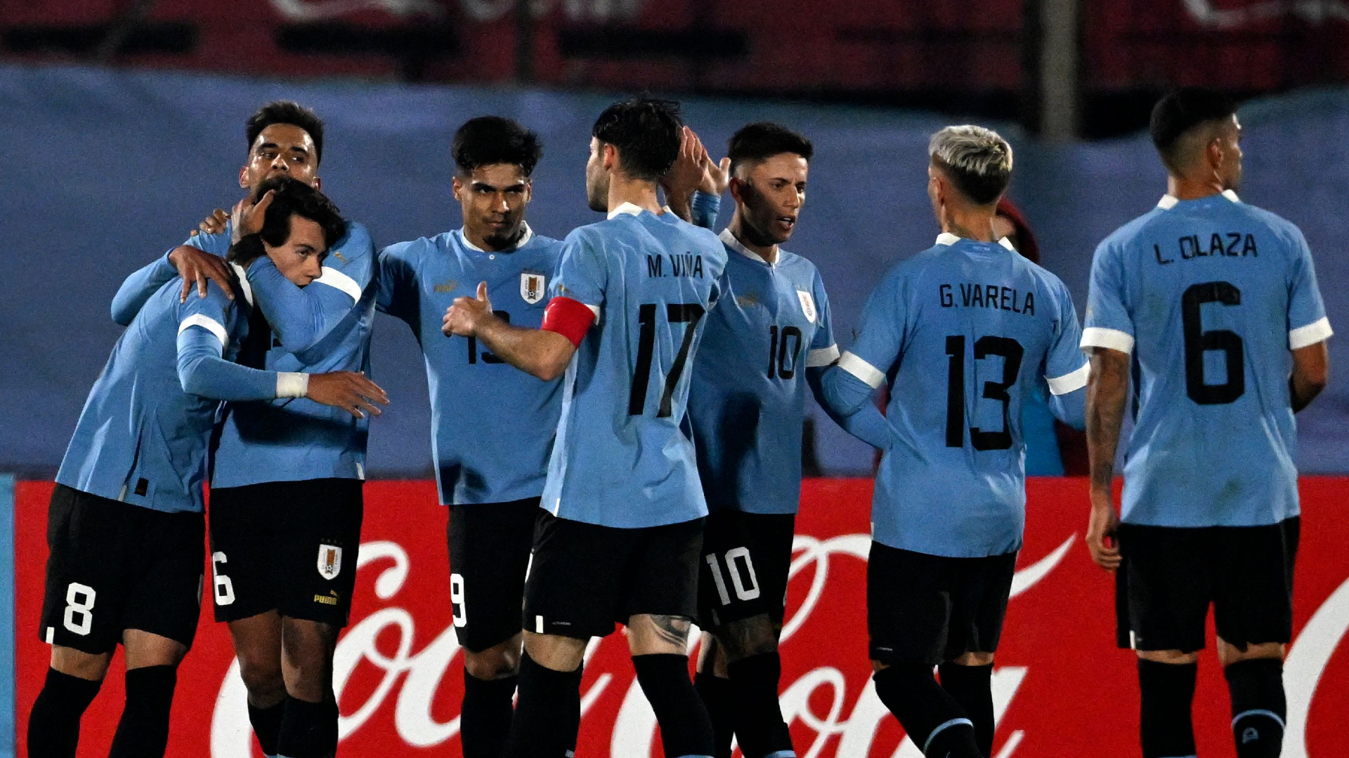 Uruguay vs Nicaragua 06142023 (EITAN ABRAMOVICH/AFP via Getty Images)