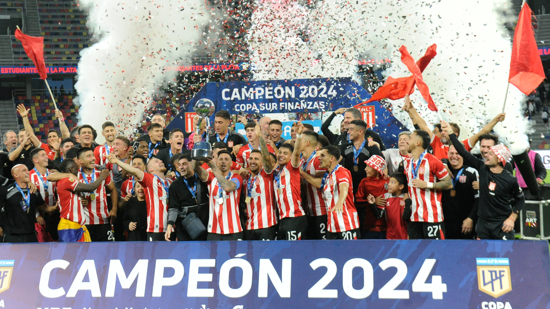 Estudiantes de La Plata v Velez Sarsfield Copa de la Liga Final 05042024 (EDUARDO RAPETTI/AFP via Getty Images)